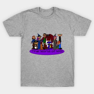 The Cast of The World of Witt T-Shirt